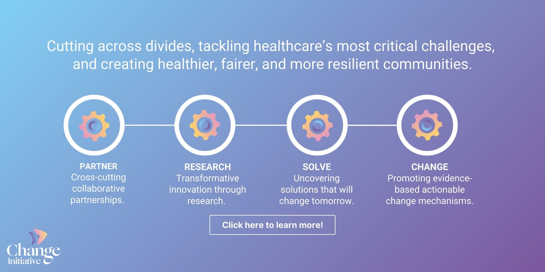 Responding to complex and multifaceted nature of health challenges through collaborative global action and the innovative application of research.